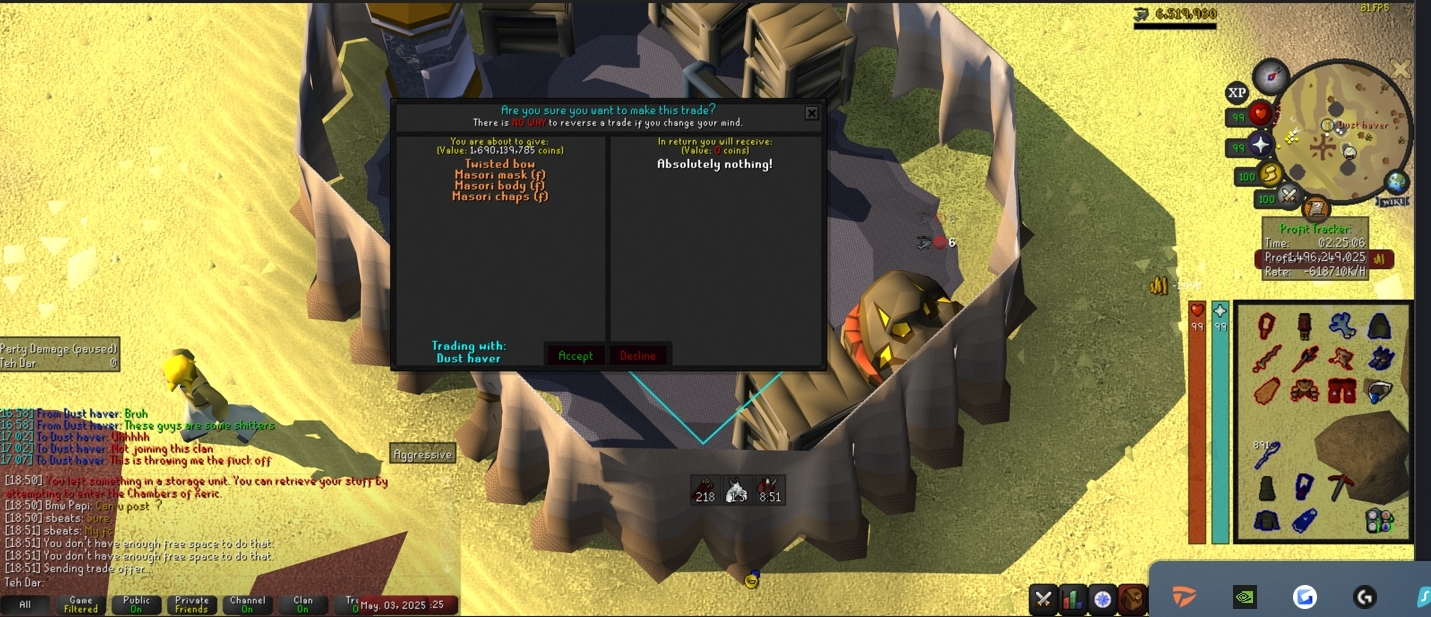 Evidence 009e3bc for a case against b33looo