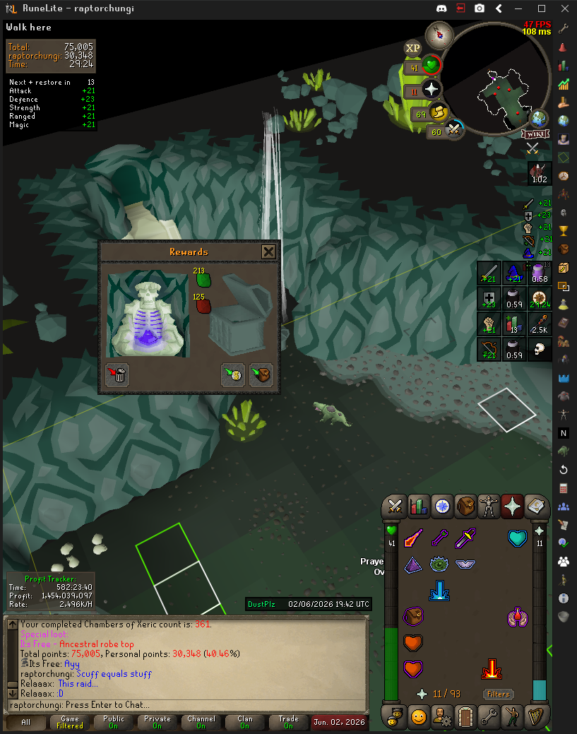 Evidence 0c8d75a for a case against Xeric Prison