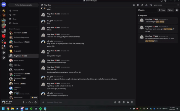 Evidence 0cadc7c for a case against getthabag
