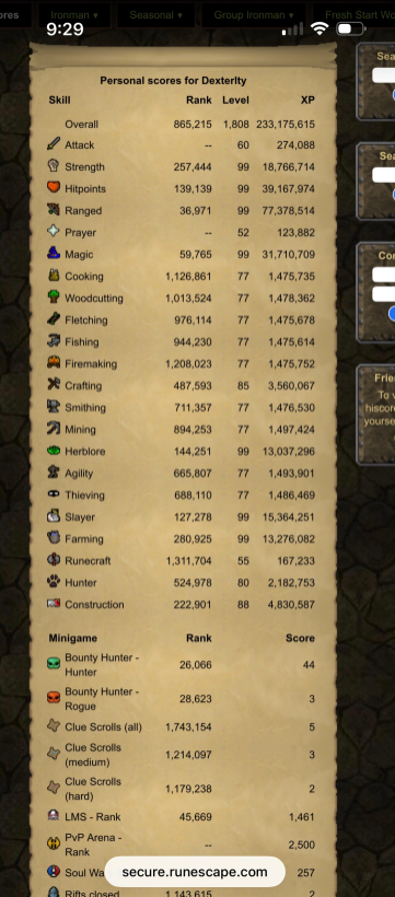 Evidence 0da8a09 for a case against dexterLty