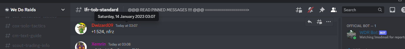 Evidence 13fb140 for a case against TyForTbow