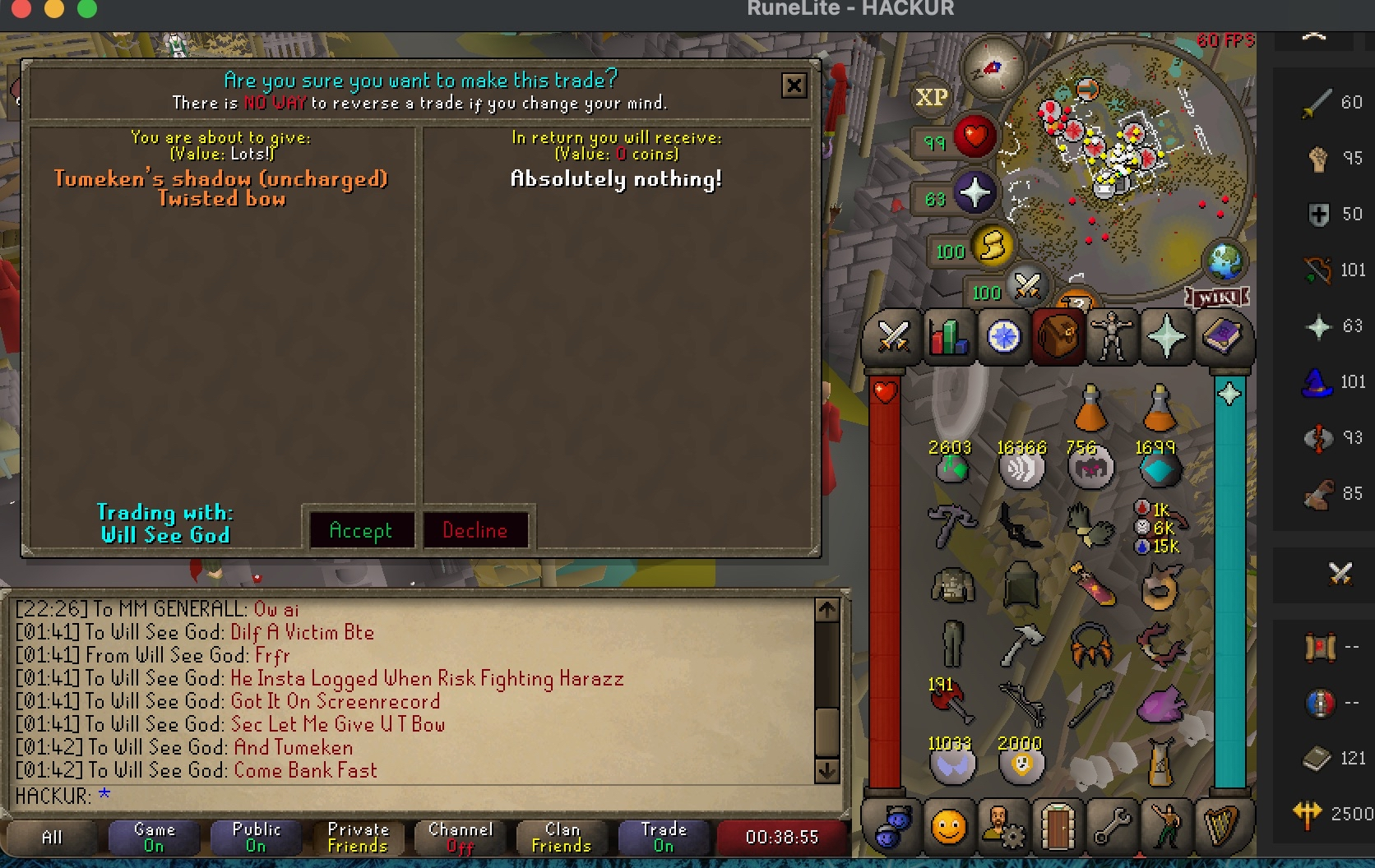 Evidence 1d6692f for a case against XM-69-Smoker