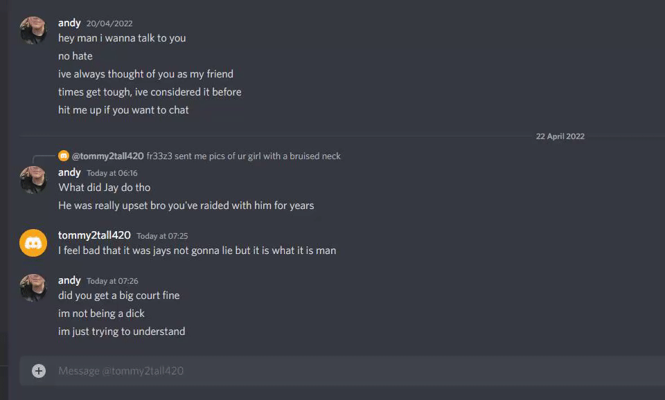 Evidence 2560446 for a case against Lend Me Tbow