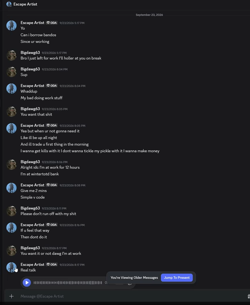 Evidence 28e0ee4 for a case against dawildturkey