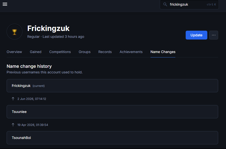 Evidence 32326f5 for a case against frickingzuk