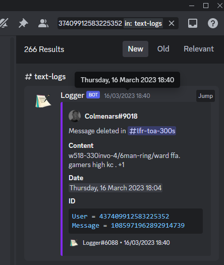 Evidence 40546fb for a case against zilkz