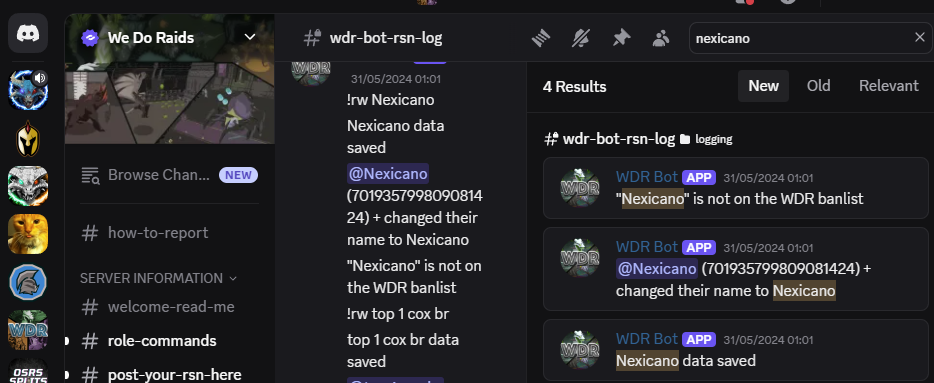 Evidence 44403f7 for a case against Nexicano