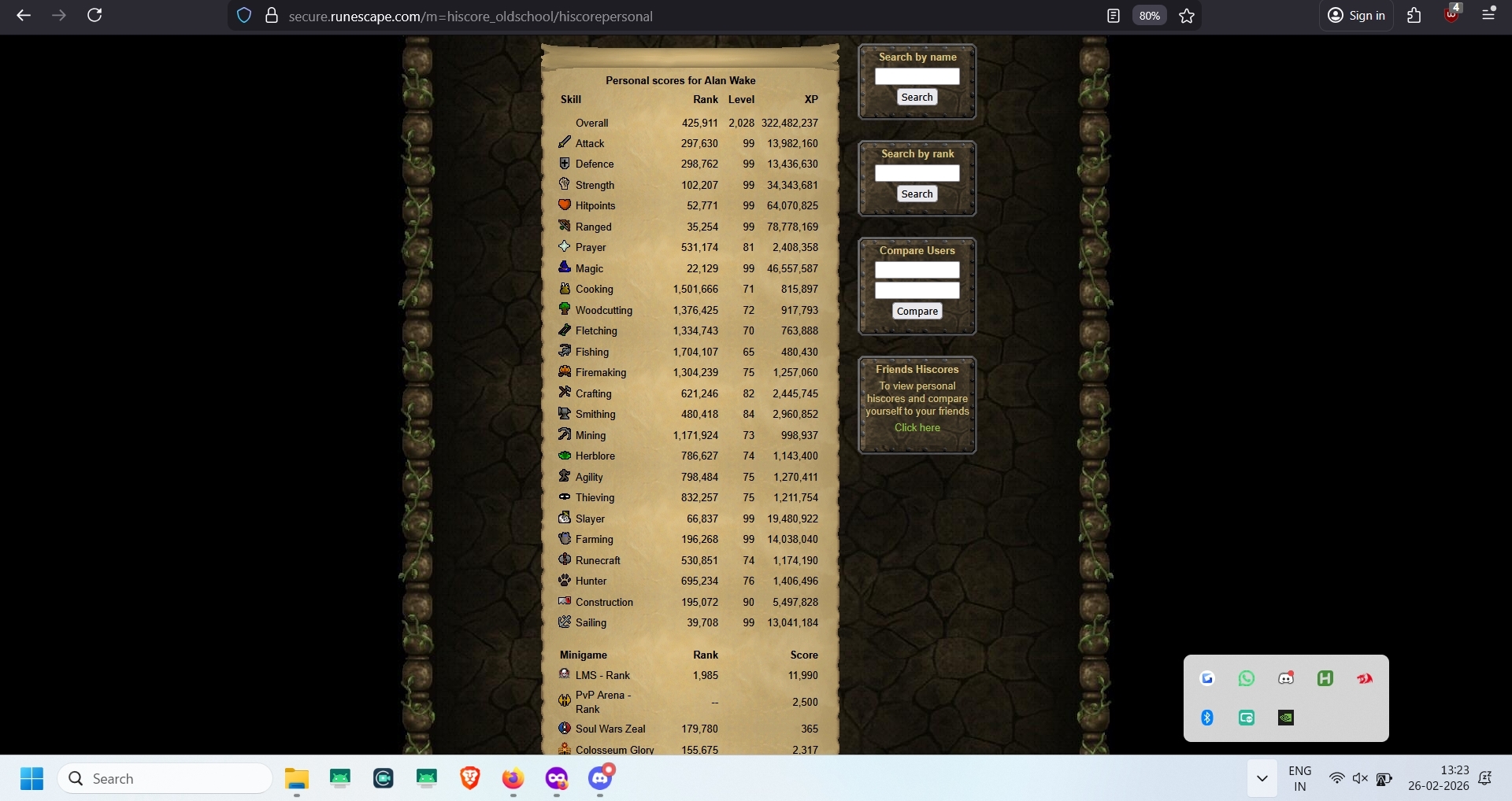 Evidence 454d92a for a case against Alan Wake