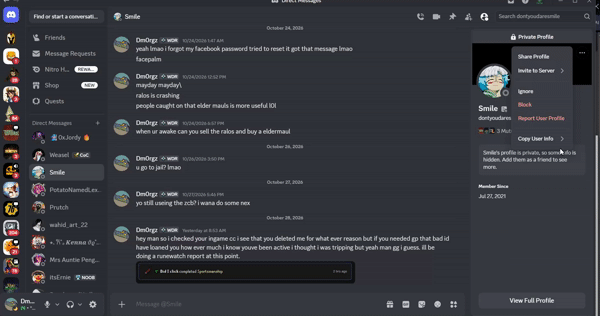Evidence 5035ae3 for a case against Did U Click