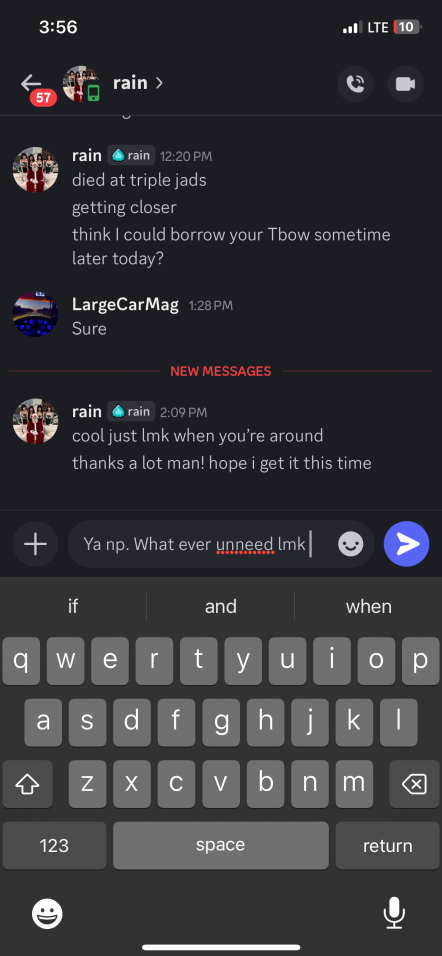 Evidence 59a8675 for a case against Loves Rain