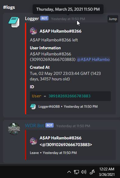 Evidence 616f24b for a case against ASAPHaRambo