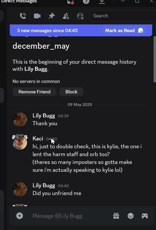 Evidence 64c9187 for a case against Lily Metal