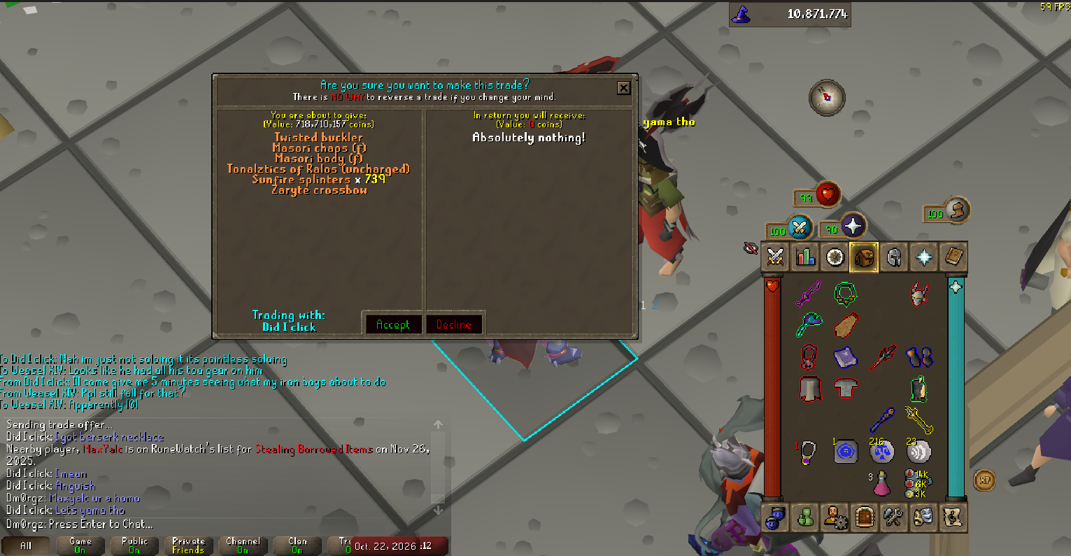 Evidence 69e9723 for a case against Did U Click