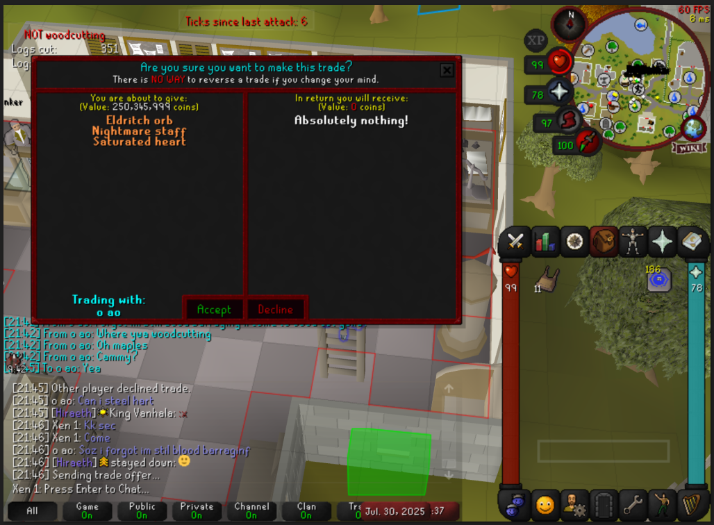 Evidence 6c1b8a9 for a case against Daya Knight