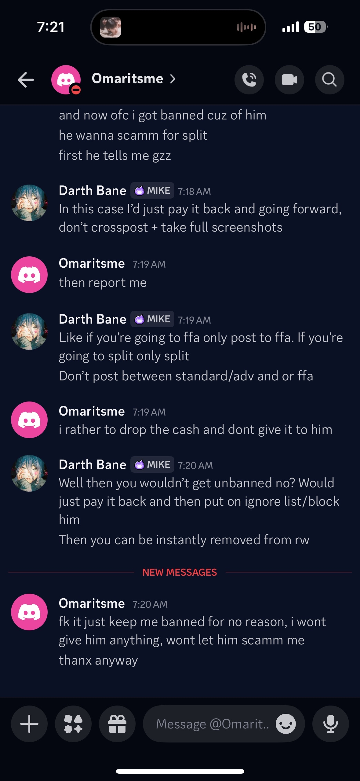 Evidence 71e0a62 for a case against afk tob