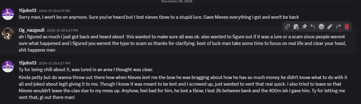 Evidence 7361f38 for a case against YuriFlynn