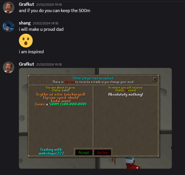 Evidence 79654dc for a case against mobslayer222