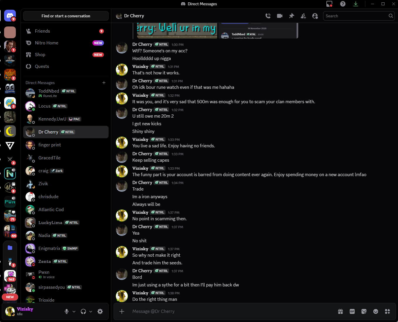 Evidence 84971c0 for a case against Dr Cherry