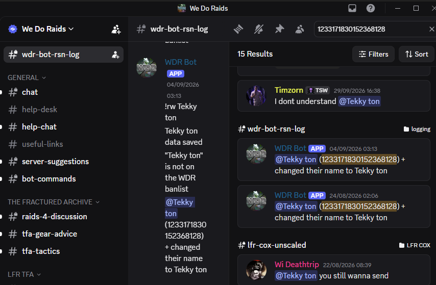 Evidence 8512b51 for a case against tekky ton