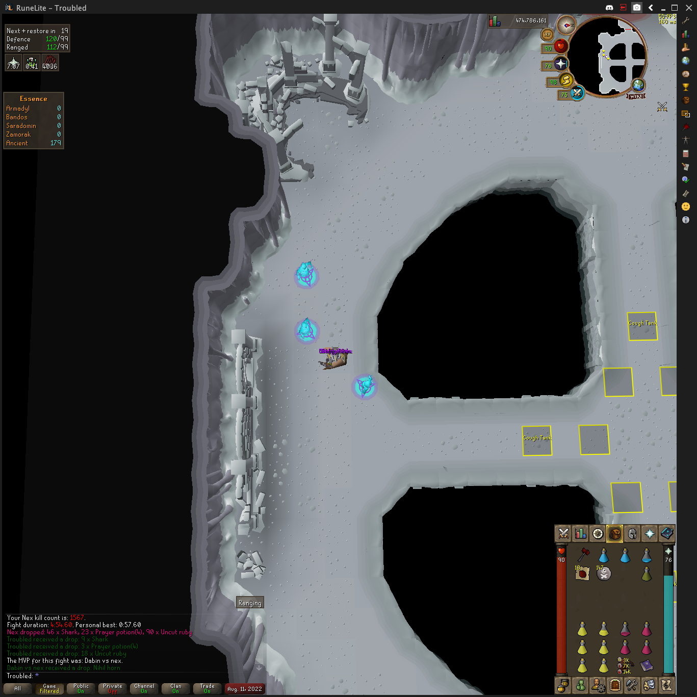 Evidence 91f2277 for a case against Wize 0ld dan