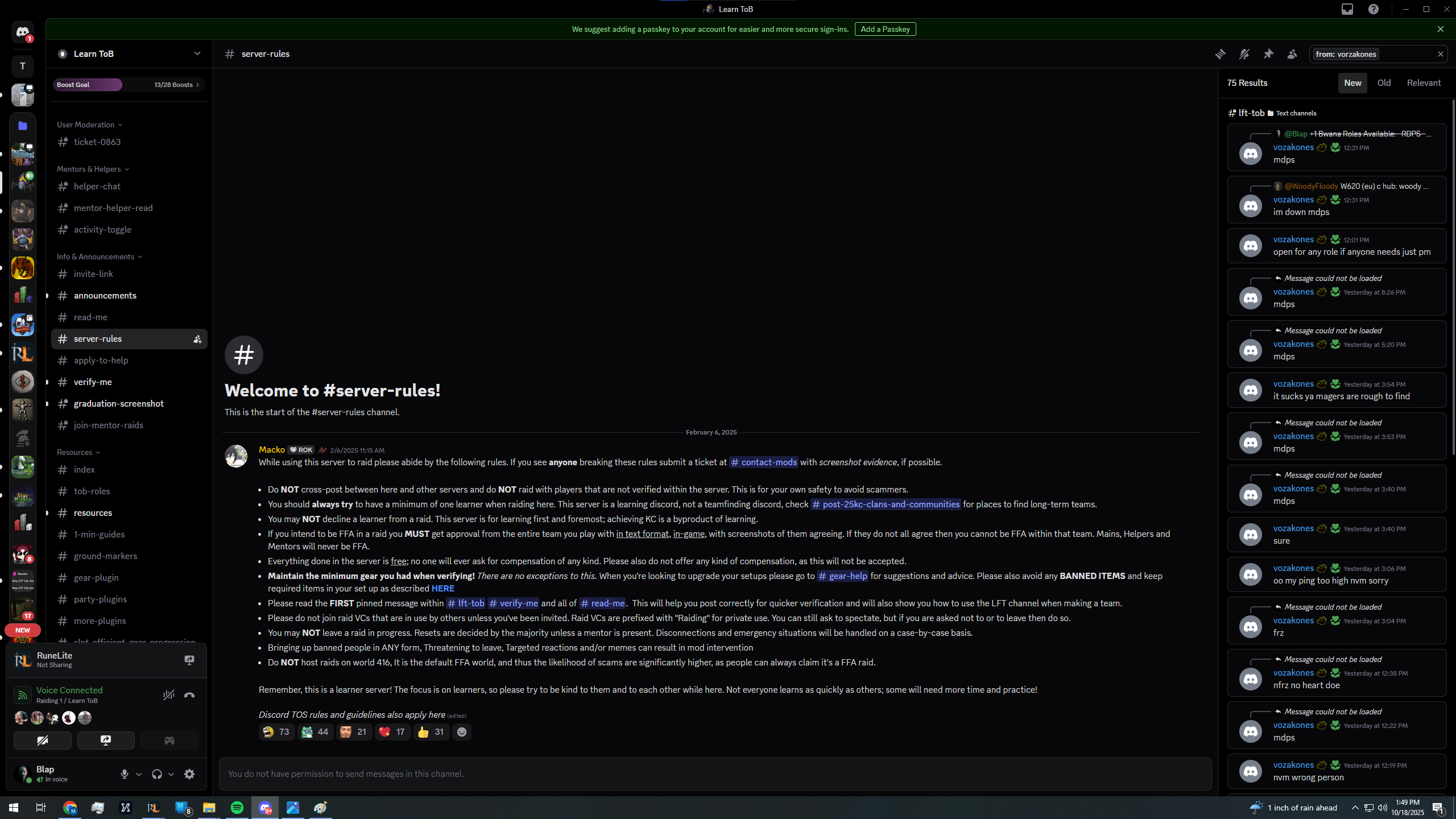 Evidence a647763 for a case against SithVerzik