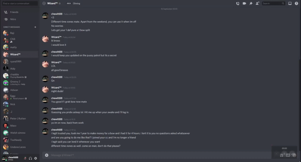Evidence a6550c0 for a case against Gp I