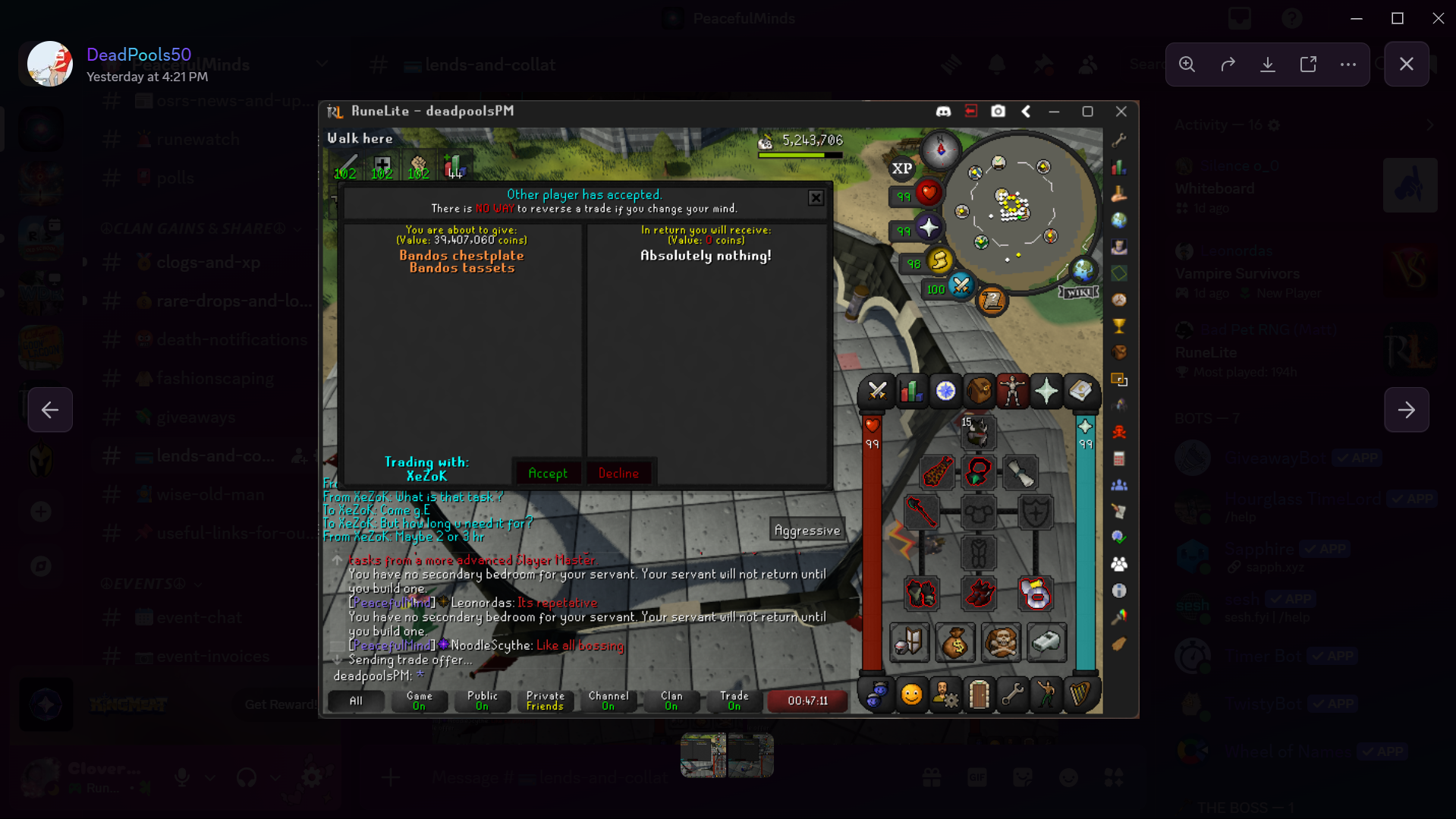 Evidence a94a842 for a case against Prelock