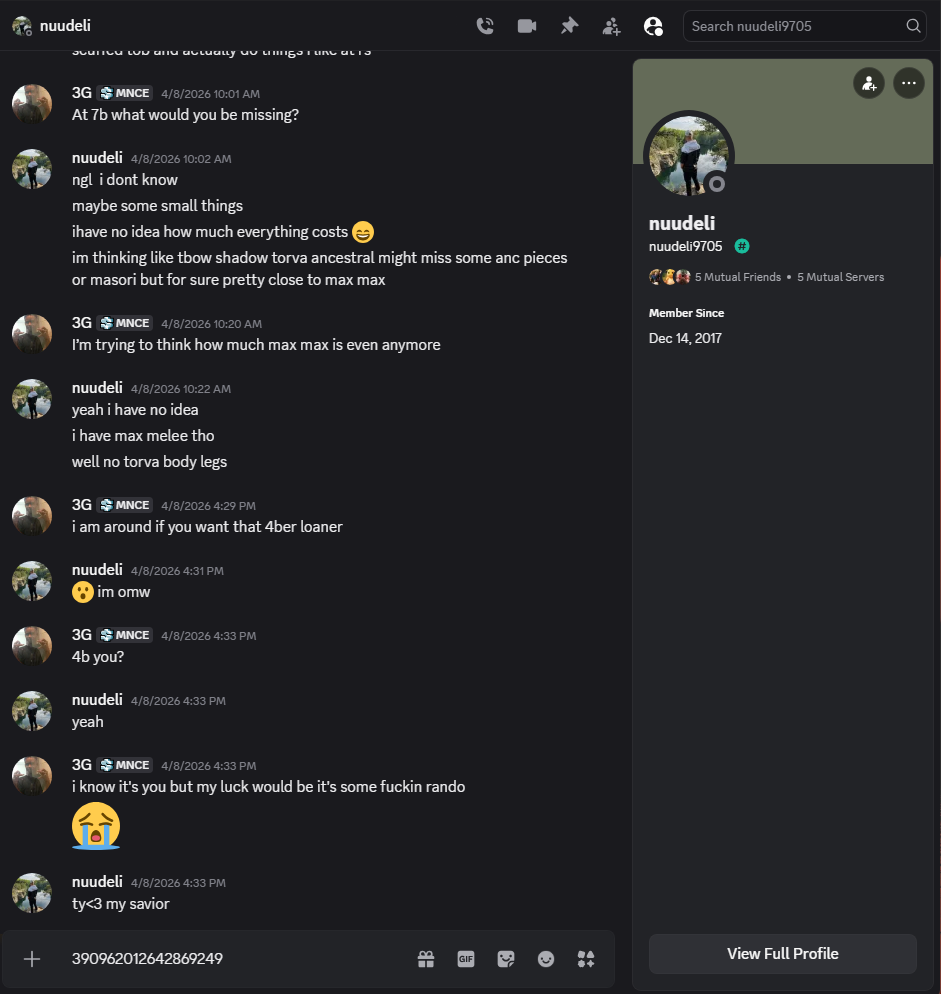 Evidence b05582e for a case against RDT King