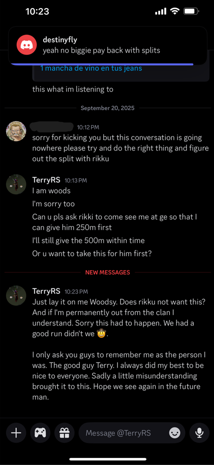 Evidence b378759 for a case against TerryOSRS