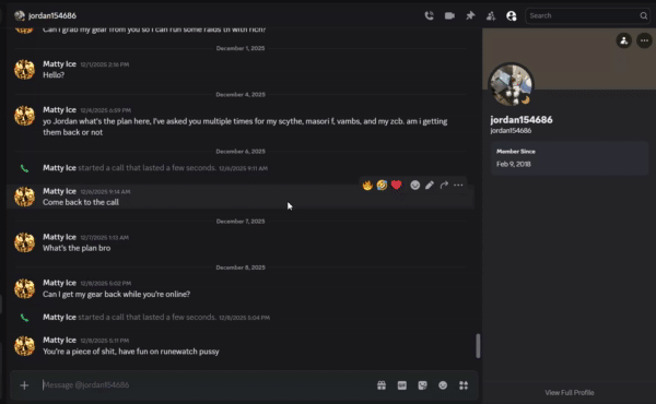 Evidence bcd7d7f for a case against daddimilkers