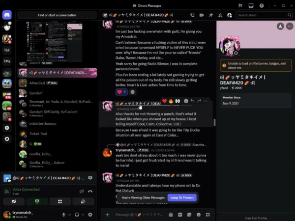 Evidence c813947 for a case against Deaf Ass