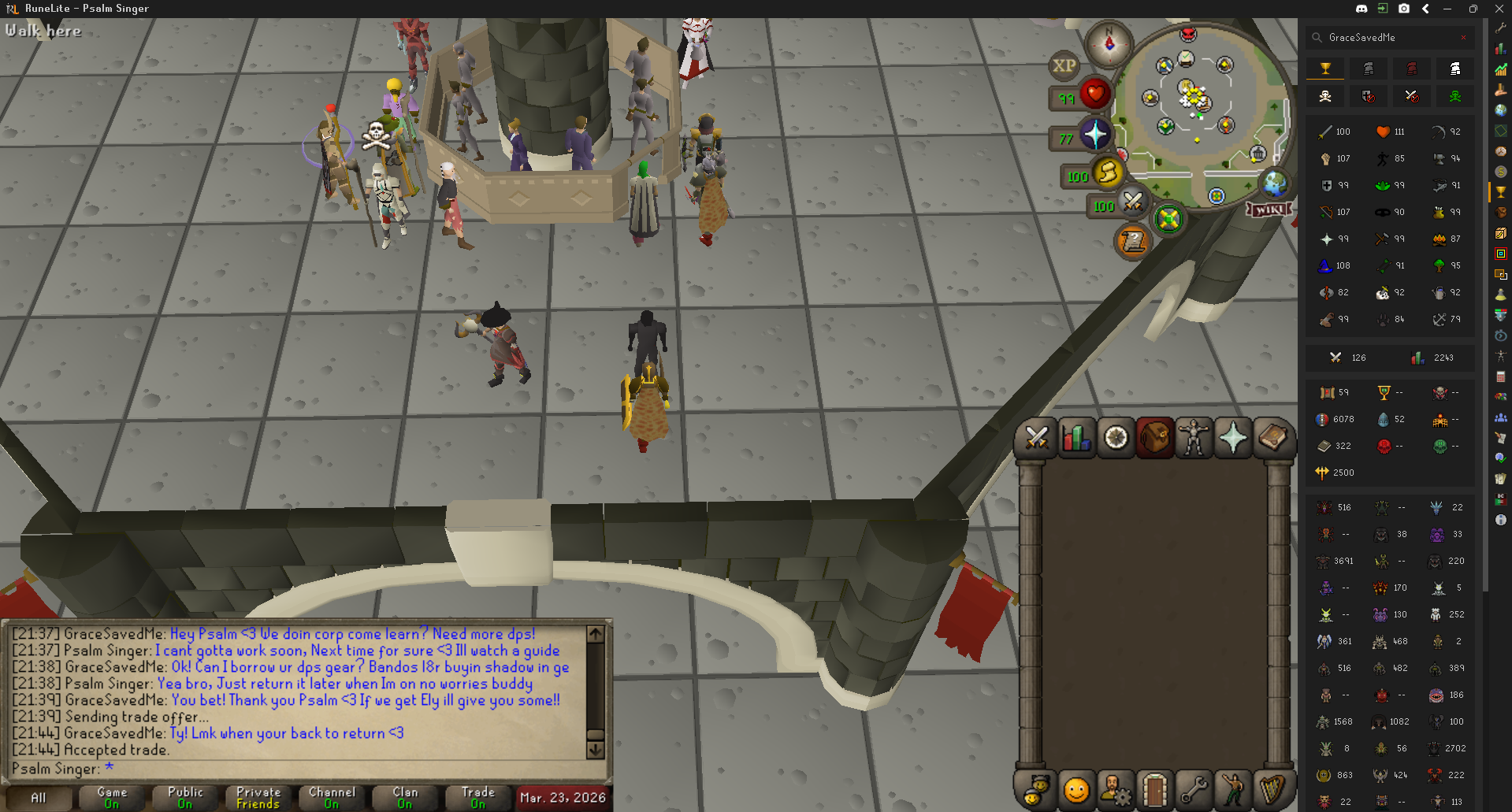 Evidence c955e40 for a case against GraceSavedMe