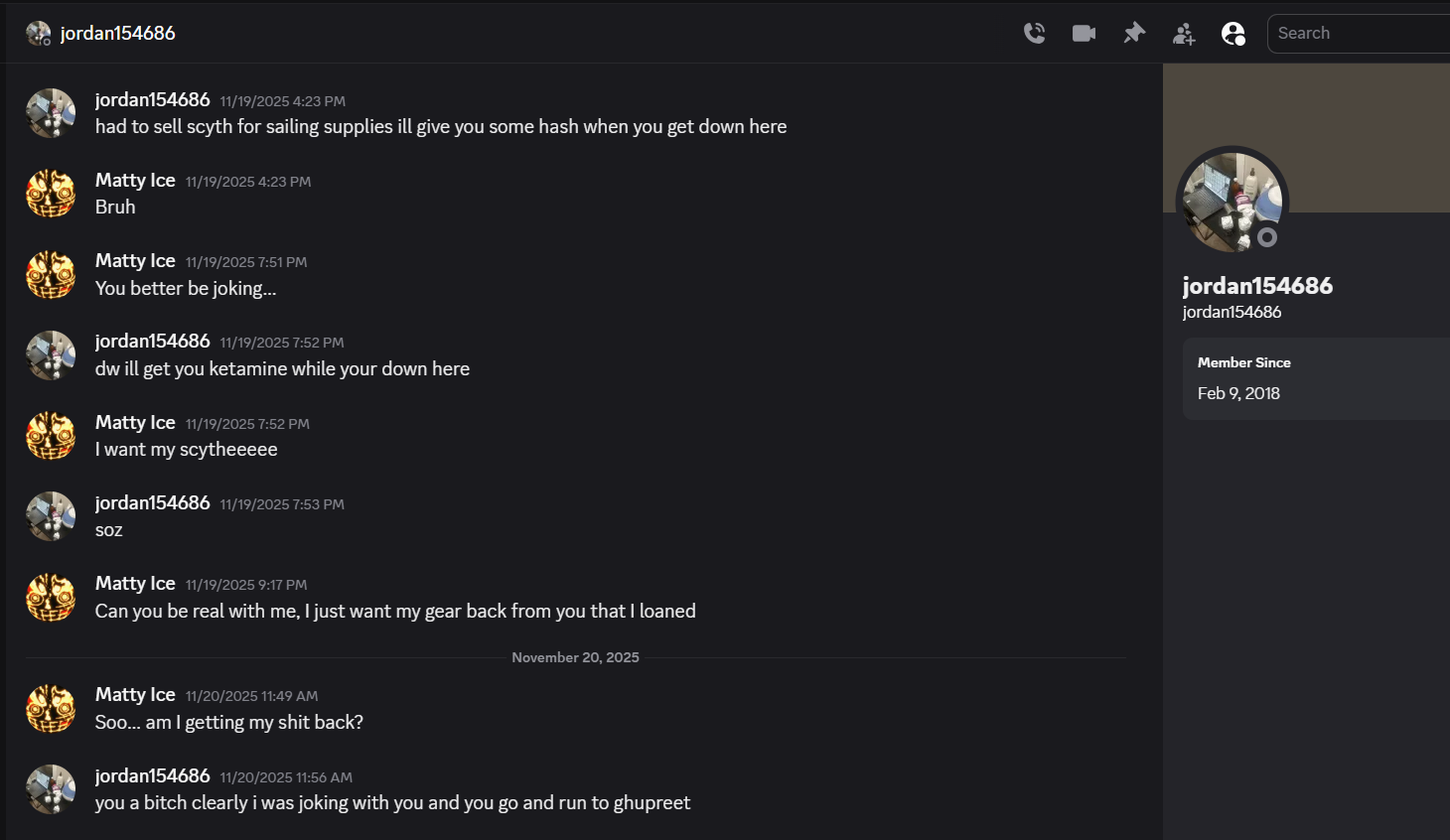 Evidence cf9b151 for a case against daddimilkers