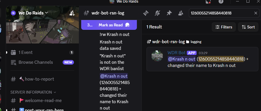 Evidence d5486ba for a case against Krash n out