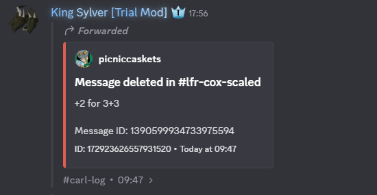Evidence de68fb3 for a case against PenguinBlub