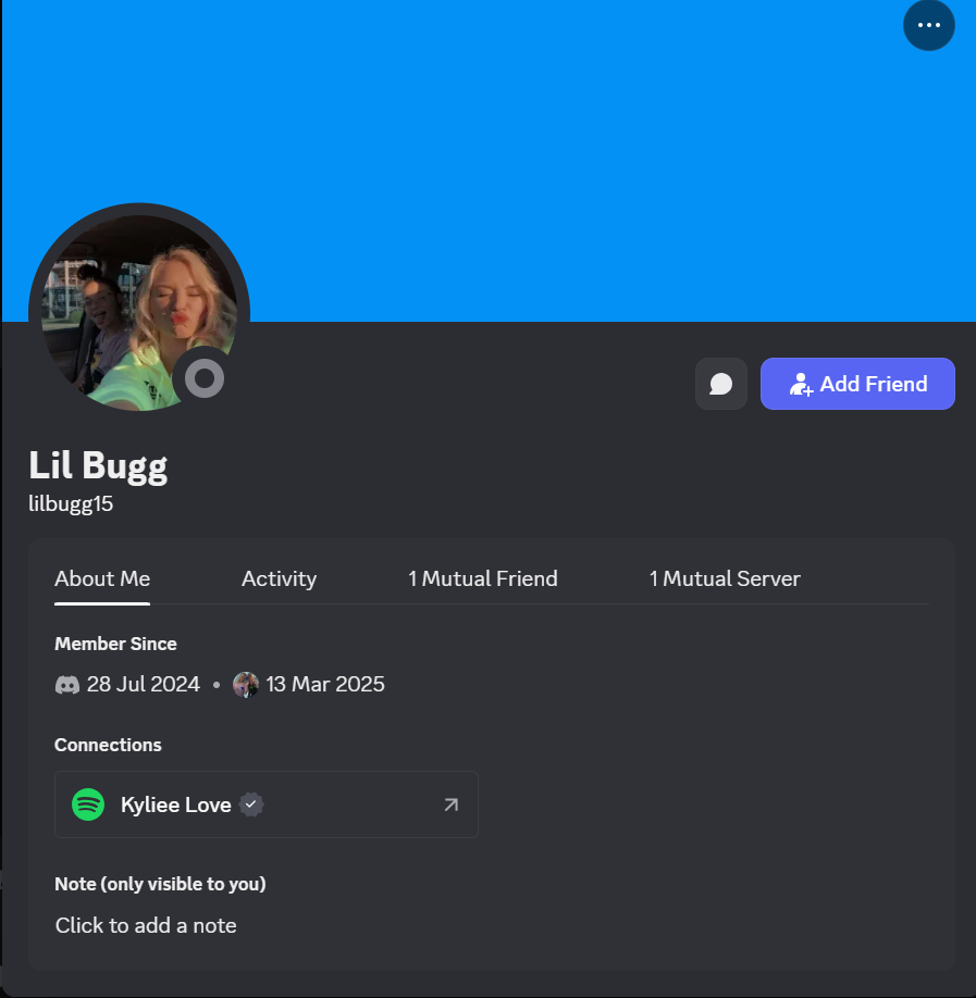 Evidence e788dc8 for a case against Lily Metal