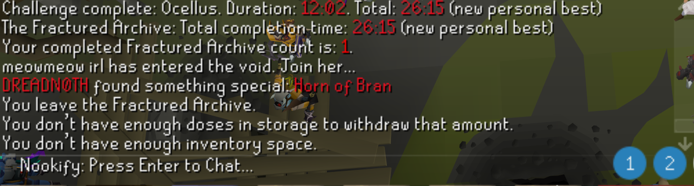 Evidence ebf9c0f for a case against Dreadn0th