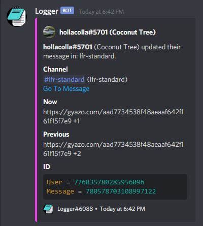 Evidence ecb3a71 for a case against Coconut Tree