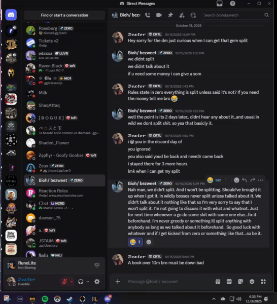 Evidence eda508b for a case against Bezweet