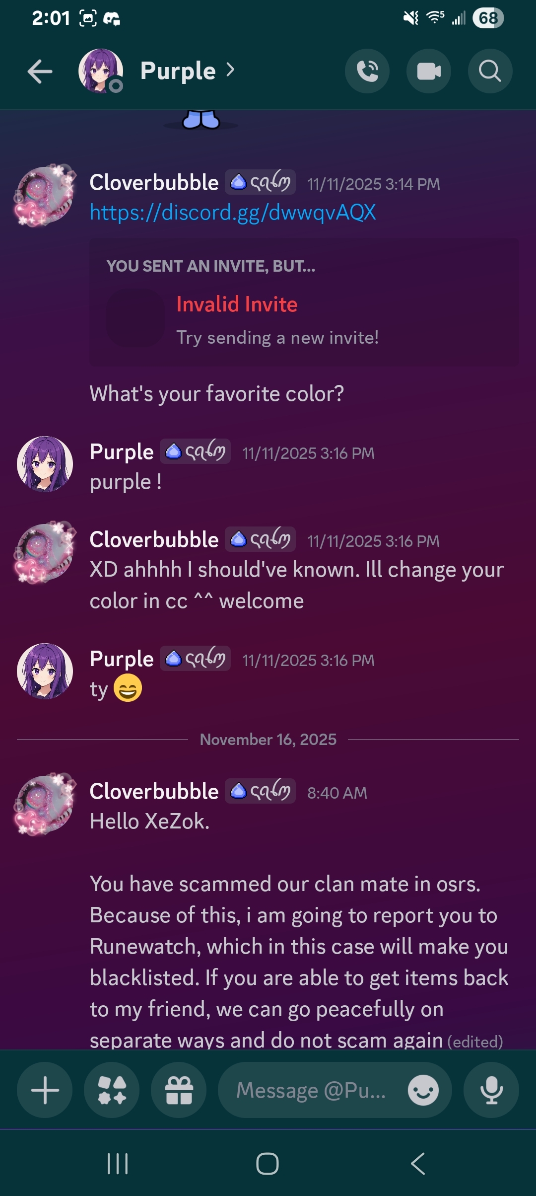 Evidence f7e220b for a case against Prelock