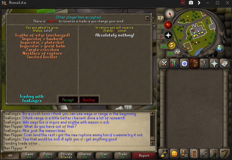 Evidence f9b0e70 for a case against ToaKingzx